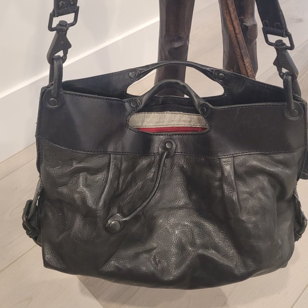 Aunts & Uncles  2in1: shoulder bag / crossbody bag , Leather , used once